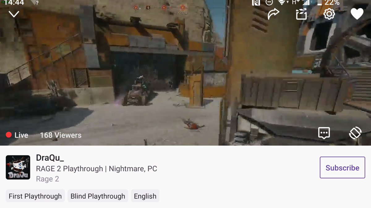 AllTheRageGG's tweet photo. We've been a little quiet these last few months, but @DraQu_ still goes pretty damn fast!

He's playing through #RAGE2 on Nightmare right now. We'll take a guess that he'll speedrun it soon: https://t.co/PtgFlYNr08

#Twitch #Streamer #GottaGoFast https://t.co/iOQBw8ctof