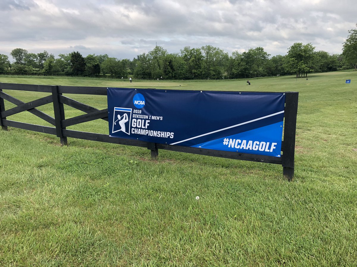AStateMGolf's tweet photo. We’re officially underway at the University of Louisville Golf Club. #WolvesUp #NCAAGolf https://t.co/q2J3M3mzdr