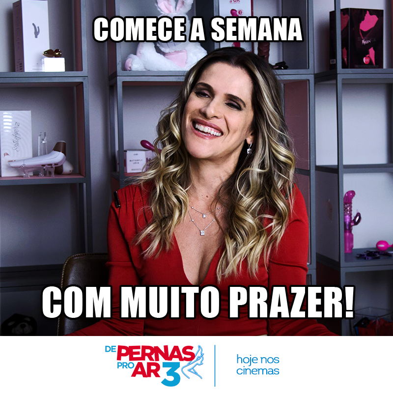 DePernas3's tweet photo. Pra quem ainda não assistiu, esse é o momento pra curtir Ingrid Guimarães nos cinemas! #DePernasProAr3 é mais divertido com os amigos. Assista hoje!  https://t.co/yDBGpnKdJR https://t.co/HEr0aqeI7R
