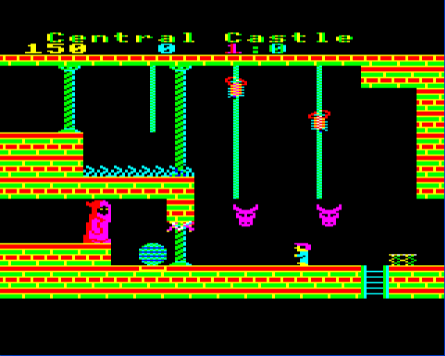 CathAMClarke's tweet photo. I love #maps, but not sure one ever brought me more delight than this, of 1985 #SuperiorSoftware game #Citadel. Someone has produced the very #map that my sister Lizzie &amp; I spent countless hours of our childhood trying to draw, sitting side-by-side at the #BBCmicro, dodging monks https://t.co/08PeAFaw2Z
