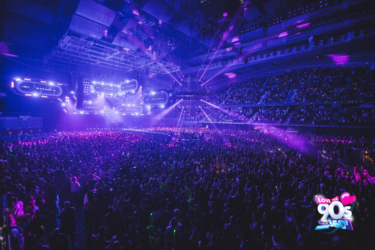 inlavstudio's tweet photo. Visual creation Pixelmap Studios
#LoveThe90s at Wizink center. Madrid.
Stage and lighting design: Pixelmap Studios
Audiovisual: @Fluge_AV
#VisualVFX #Creative https://t.co/JOCG3jyEdJ