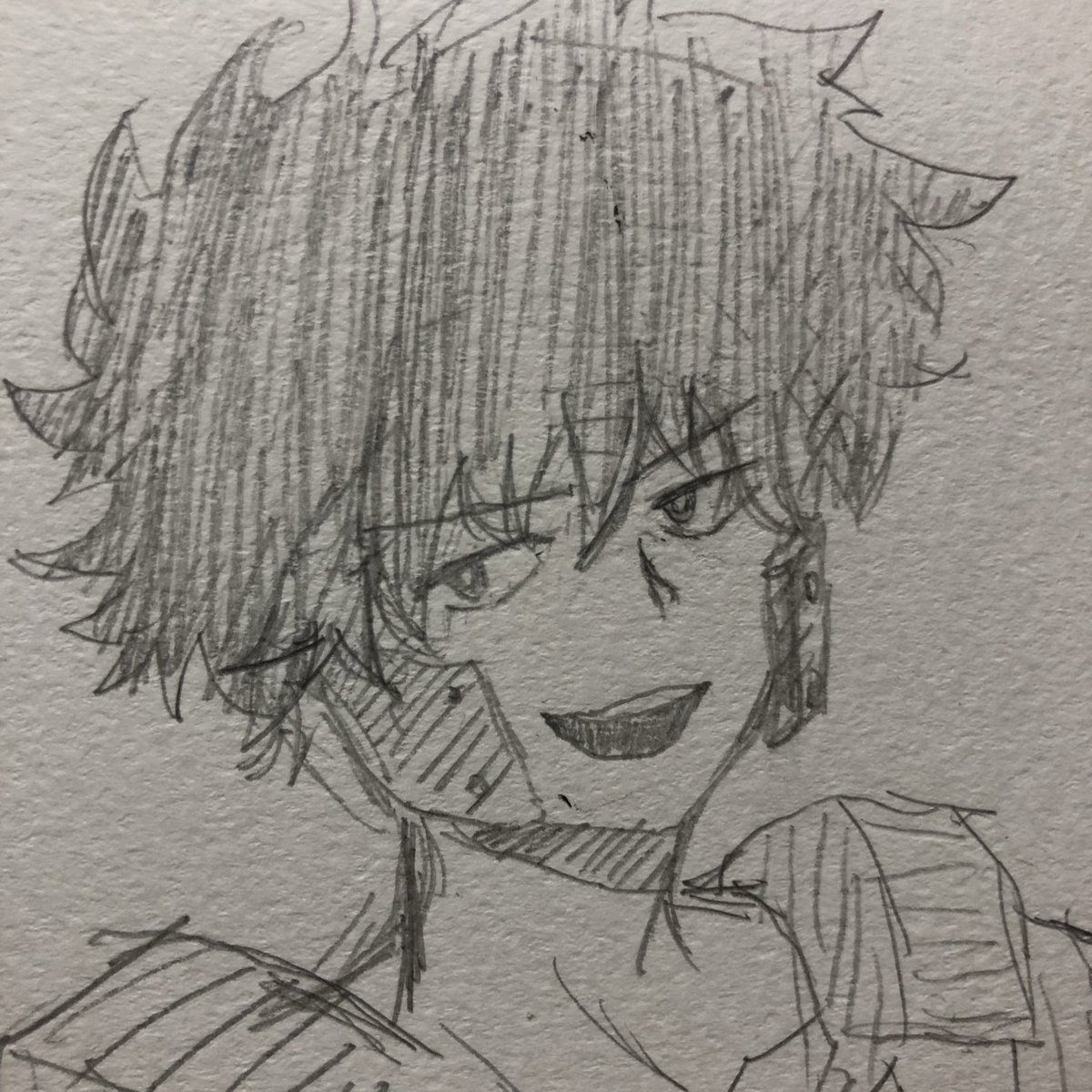 真堂くん誕生日おめでとう🎊
描けてる?😅 