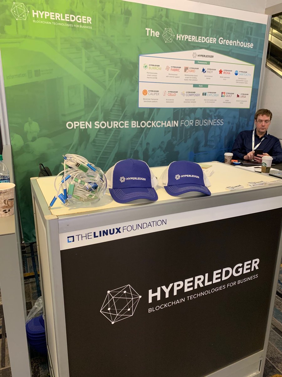 lfdecentralized's tweet photo. Good Morning #Consensus2019 We are looking forward to meeting with our community! Please stop by booth #110 and ask us some of your most pressing Hyperledger questions! https://t.co/c4hPtvKQYO