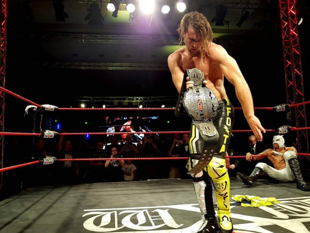 #otd 2years ago 13 May 17 #Angelico @AngelicoAAA defeated then-champ #EmilSitochi, #Fenix & #PentagonJr at #wxwSoW to win #wXwShotgun #champion! Details (instagram.com/p/BxZA906HkHf). VOD (wXwNow.com). #ProWrestling #wrestling #angelicoeveryday #WrestlingTwitter #fact