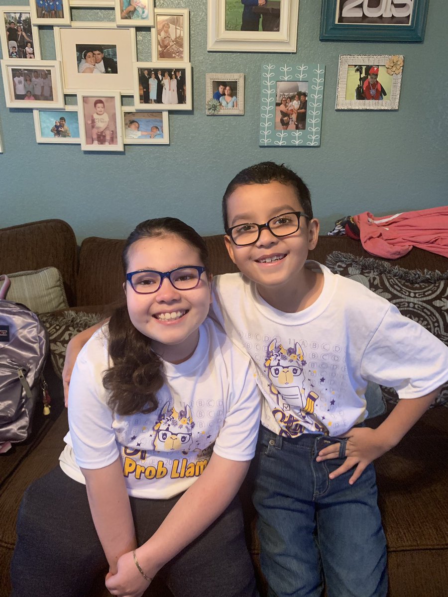 Wishing our two HEROES lots of luck on their STAAR test today! You got this!! #RocktheSTAAR #unstoppable #TeamSISD @JCEnriquez_EDHS @Pheart_ES