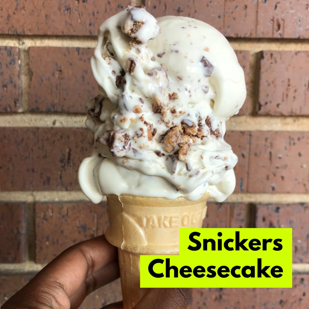 ✳️FLAVOR ALERT✳️

🍫SNICKERS CHEESECAKE🍫

Now Scooping from 5/13 - 5/26