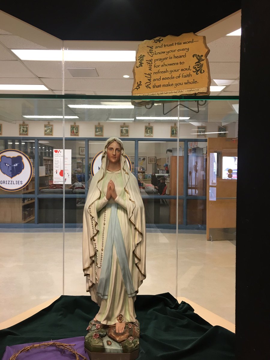 Today is the Feast Day of Our Lady of Fatima our school’s namesake.
“Our Lady of Fatima, turn your gaze toward us, towards our families, our school, our country and the world. “ ✝️ 
<a href="/STARCatholic/">STAR Catholic</a>