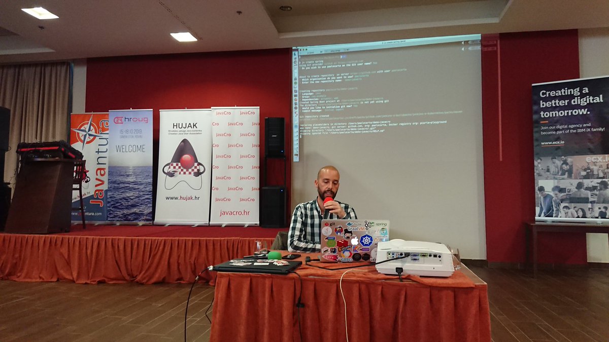 Jamie_Lee_C's tweet image. Another great talk from @cl4mer on using JenkinsX with serverless. #javacro19