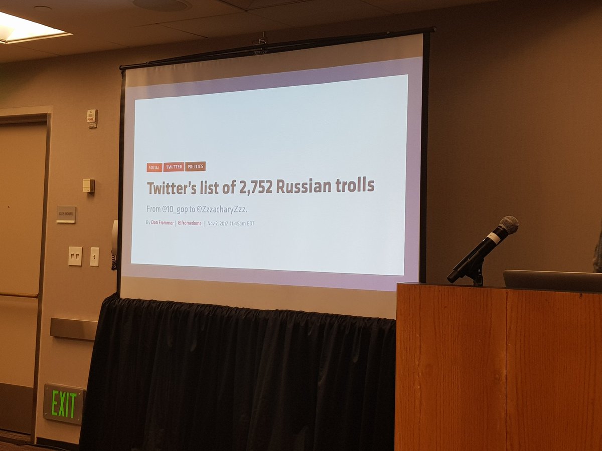Savvas Zannettou uncovering Vladimir's "dezinformatsiya" operations and their outsized influence on the broader Web.

Best paper award for "Disinformation warfare: understanding state sponsored trolls on Twitter"

<a href="/ENCASE_H2020/">ENCASE</a> <a href="/TheWebConf/">The Web Conference</a> <a href="/zsavvas90/">Savvas Zannettou</a> <a href="/CyUniTech/">Cyprus University of Technology</a> <a href="/jhblackb/">Jeremy Blackburn</a>