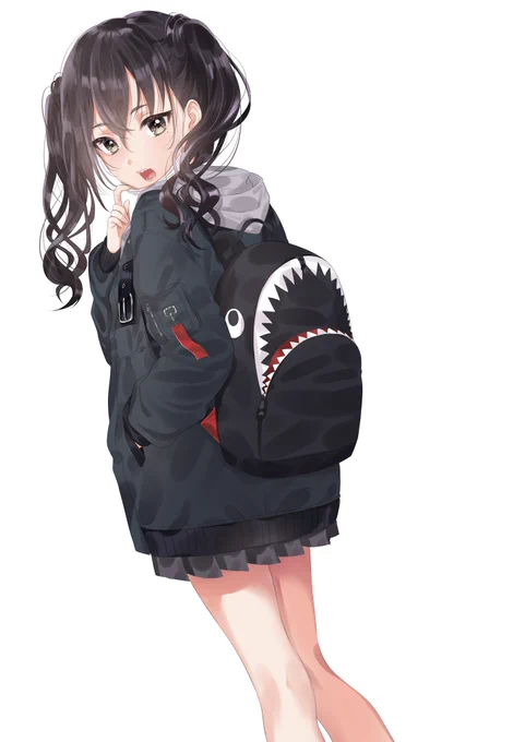 砂塚あきらちゃんとサメリュック? 