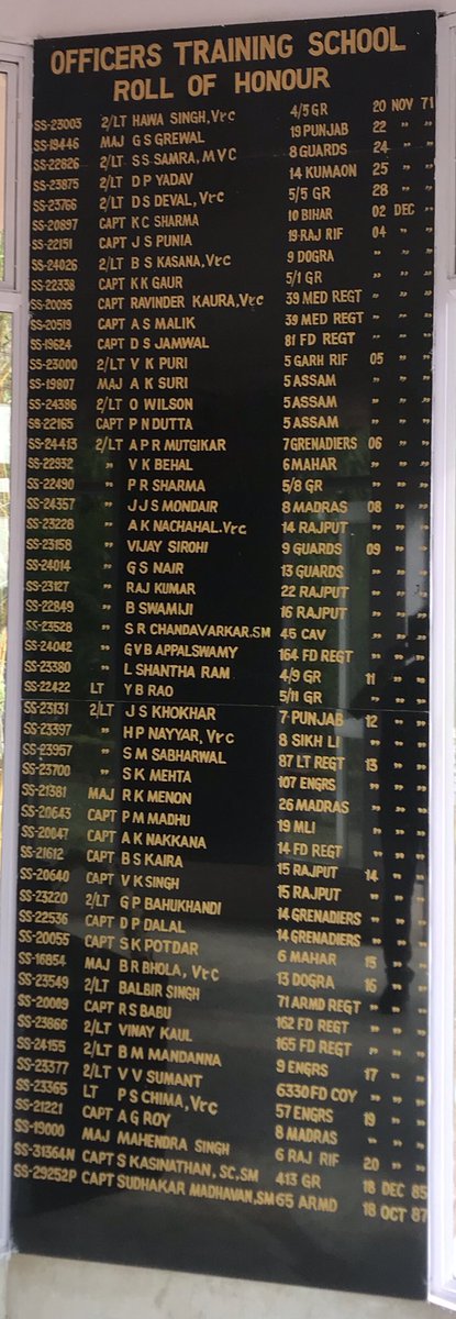 majorgauravarya's tweet photo. Inside the Temple of Remembrance at OTA, hundreds of names of are written on black granite walls. And then there are the blank walls.

The blank walls wait for new names to be etched...the final guarantee of the freedom of this great nation. Because freedom costs martyrs. https://t.co/ikpm8vlJTc