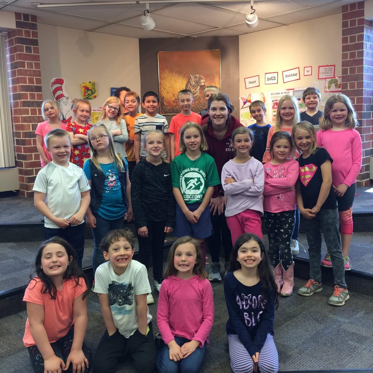 spencercsd's tweet photo. Thank you to Sam from Spencer Family YMCA for sharing the book "No Swimming for Nelly" with students at Johnson School. The book ties in with their Swimming Safety lessons! The students will also get to have a swimming safety day at the YMCA! https://t.co/JnNfxaPQ3i