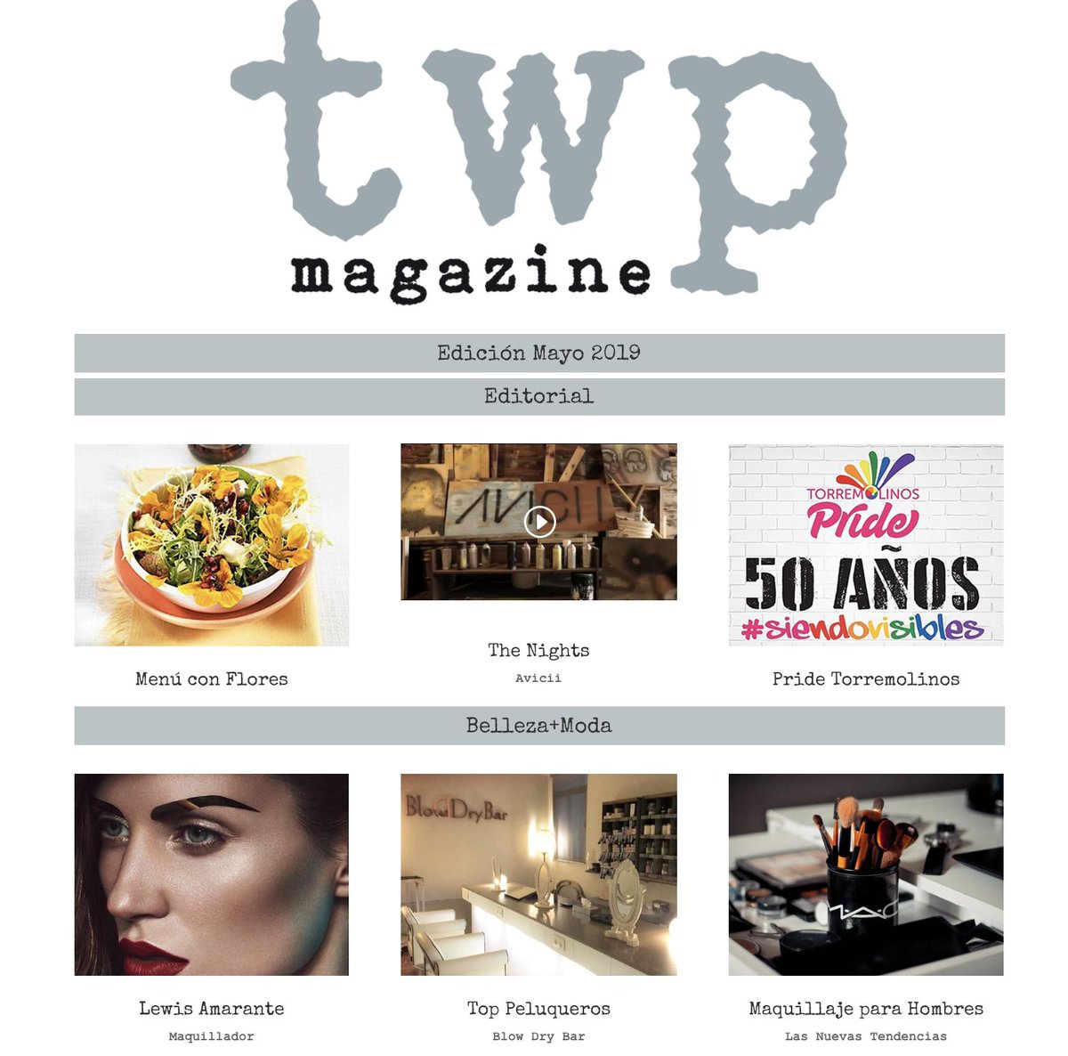 jammingteatro's tweet photo. 🗞¡EXTRA, EXTRING! 🗞 
Salimos en la edición de mayo de @TWP_Magazine  👏🏻👏🏻👏🏻
Daos un buen paseing por la revista porque nos descubren un montón de cosas molonings.
Enlace  ► https://t.co/3A54wryb50 https://t.co/NXDWRFRKI7