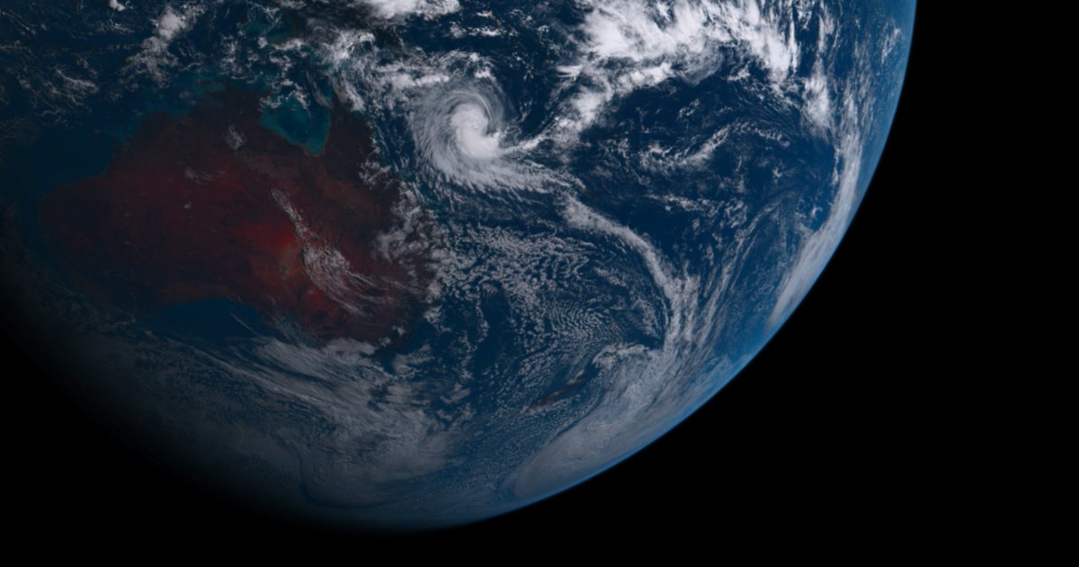 i_ameztoy's tweet photo. @CopernicusEU @BOM_au @EUinAus @GeoscienceAus @NCInews @EU_Growth @CopernicusEMS @eu_echo @tonyveco @ESA_EO @eumetsat @QldFES There you go an alternative view: #CycloneAnn - 13/05/2019 https://t.co/S4xbYtiSpL