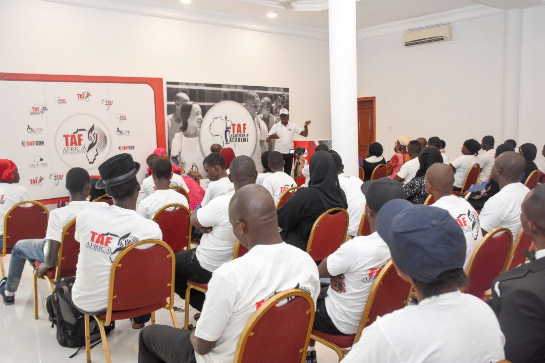 #GambiaDafaaDemDiyaaKuyaa .Mrs Lucy Fye of Fyen consulting delivered a lecture on 'CONFIDENCE' to the TAF LEADERSHIP ACADEMY trainees on 12th May 2019. In attendance were Mr. Ousainou Ngum, Executive Director of ACORD #MondayMotivation <a href="/FatuNetwork/">The Fatu Network</a> <a href="/GamChamber/">GCCI</a> <a href="/CeoGcci/">Sarata Conateh</a> <a href="/mjagana2/">Muhammad M. Jagana</a>