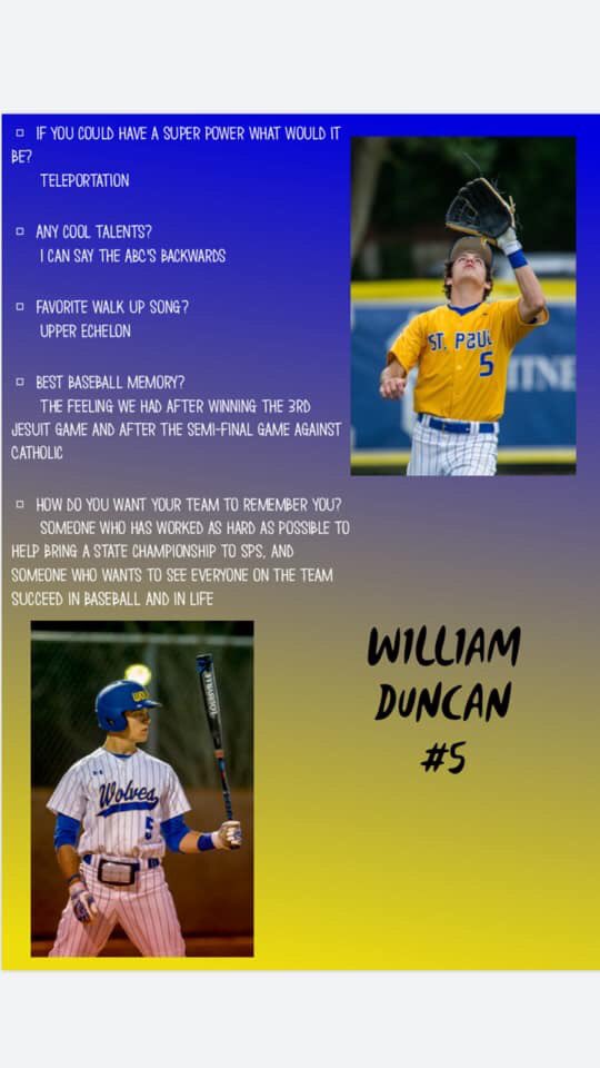 SPSHomeRunClub's tweet photo. Season stolen base record @WillDuncan12 https://t.co/DbyR9vTTEL