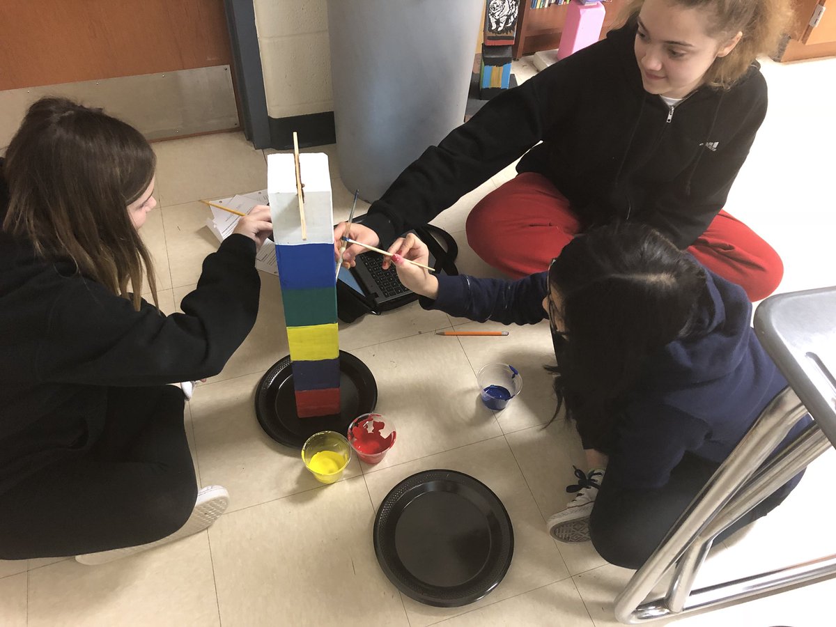 ZootMs's tweet photo. Students have been working hard on their Touching Spirit Bear projects which assess symbolism, theme and characterization. So much creativity in the room! #mms118life https://t.co/aoz0aMZnEf