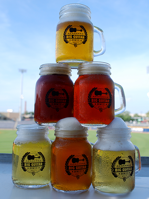 NashvilleTenn's tweet photo. This Friday is the @NashvilleSounds and @PuckettsGrocery BIG GUITAR BREWFEST at @FirstTNPark.  
Get Your Tix Here 👉 https://t.co/7LViRTC7H4  🎸🍺 https://t.co/Lz4s0RK73Y