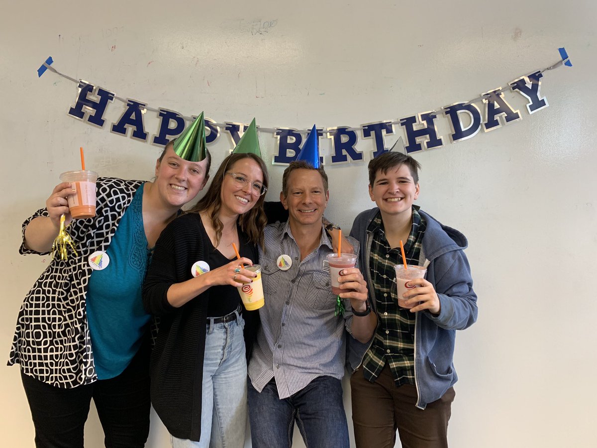 SFStateSafeZone's tweet photo. Happiest of birthdays to our fearless leader, Rick Nizzardini! You are constantly pushing us to be better allies! 🏳️‍🌈 #safezoneally https://t.co/wDkNshUuIc