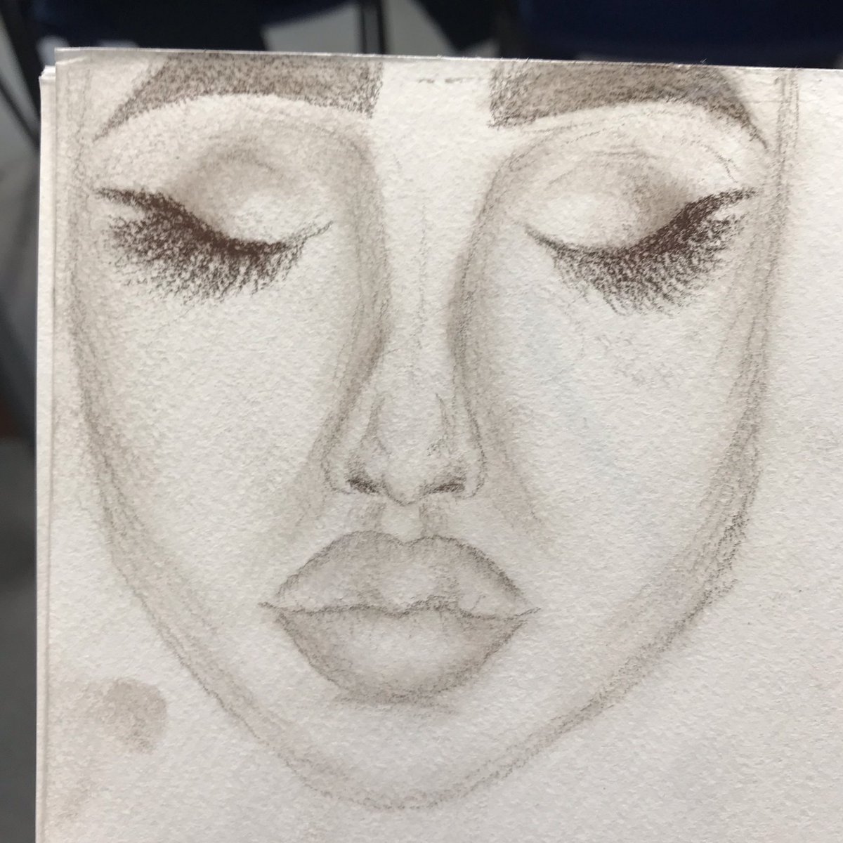 a_etherington1's tweet image. Always a pleasure when students share their independent artwork with me - especially when it’s as good as this!! A stunning drawing by a year 8 student #ProudTeacher