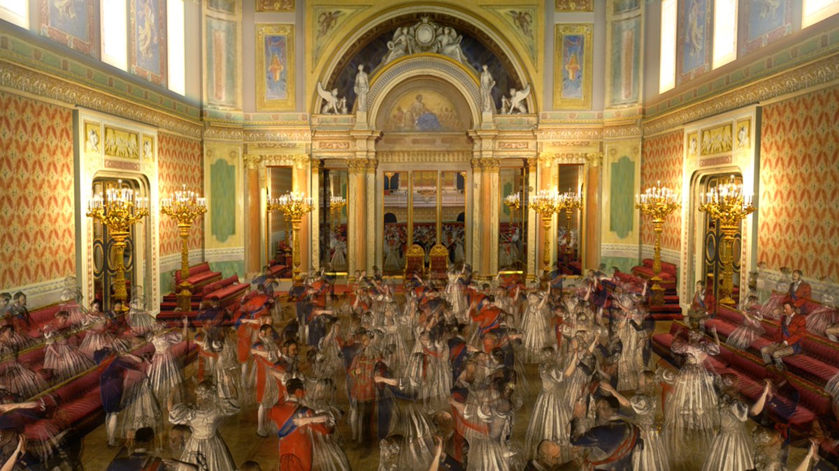 Steven, Steven where have you been? I went to London to visit the queen… photogrammetised her house and filled it with 3d scanned Victorians - on ITV tonight #victoriaspalace
