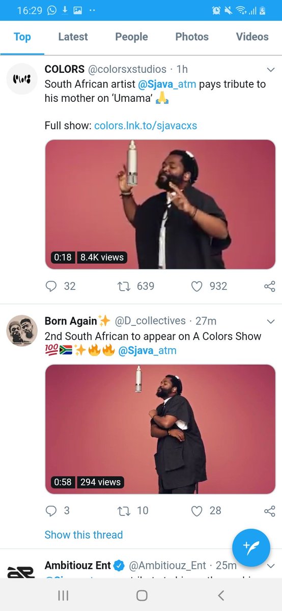 MoshitoRSA's tweet photo. @Sjava_atm put there making us proud #sjavaXcolors https://t.co/KPF0MsFJyO