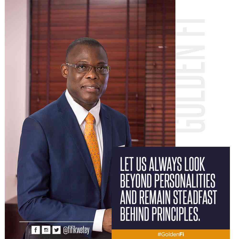 fifikwetey's tweet photo. Let us always look beyond personalities and remain steadfast behind principles.

#GoldenFi https://t.co/dZFgW4OlUu