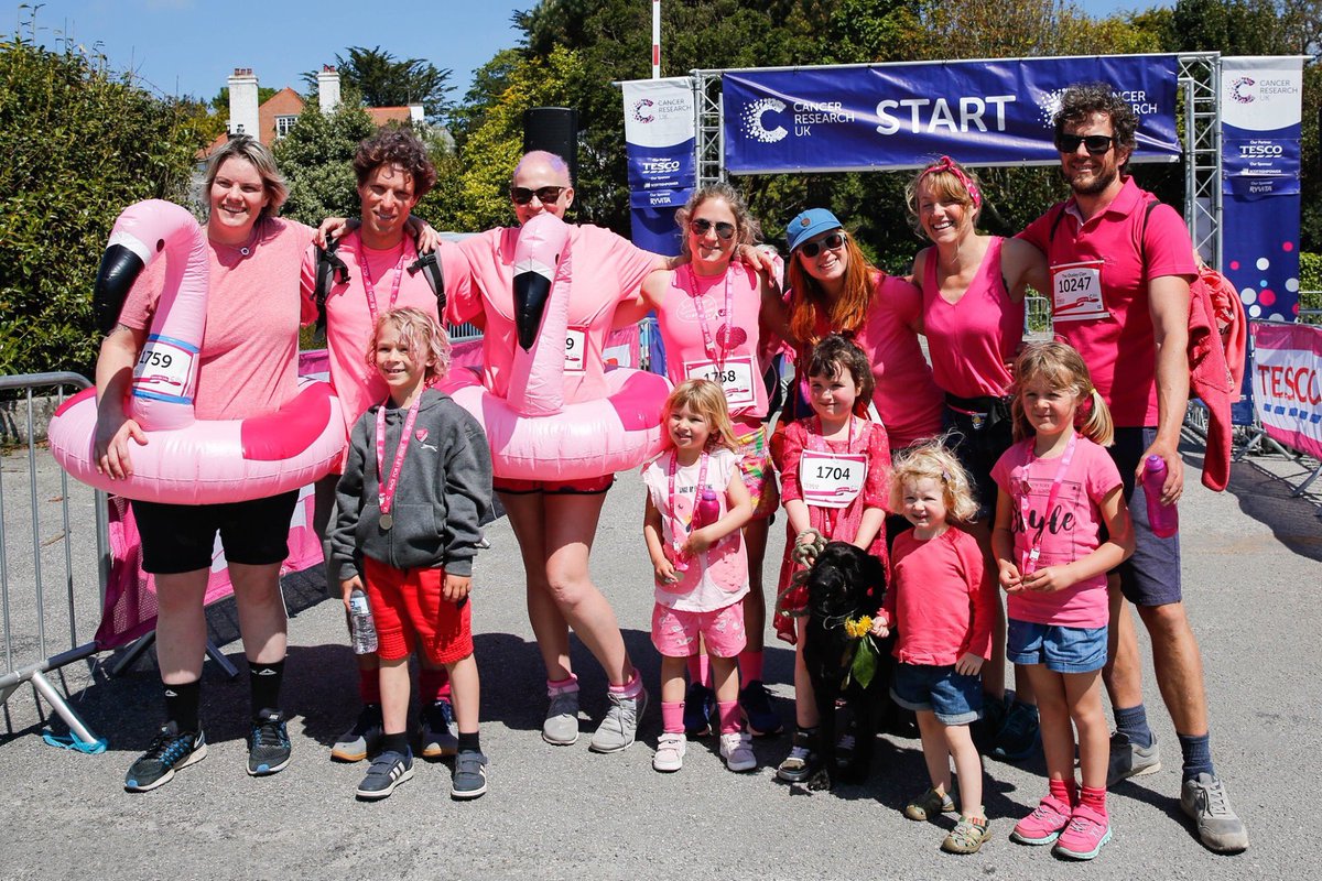 Cornwall Race for Life tweet media