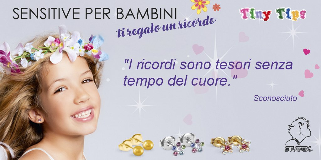 StudexItalia's tweet image. I ricordi sono tesori senza tempo del cuore ❤️⏳
#TiRegaloUnRicordo #SensitivePerBambini #SensitiveForKids #SensitiveByStudex #Studex