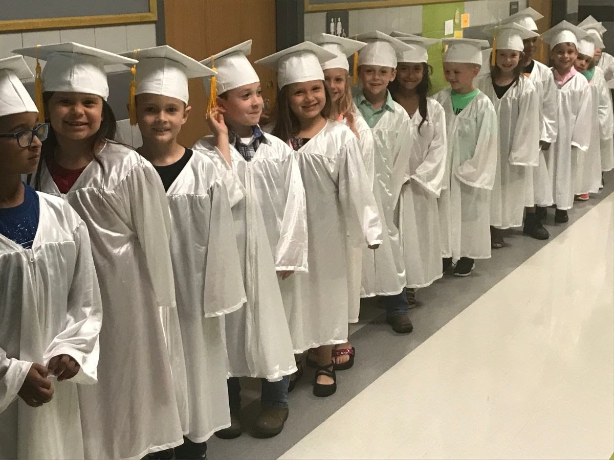 Class of 2031. These McGregor Bulldogs graduated from kindergarten on May 9th.