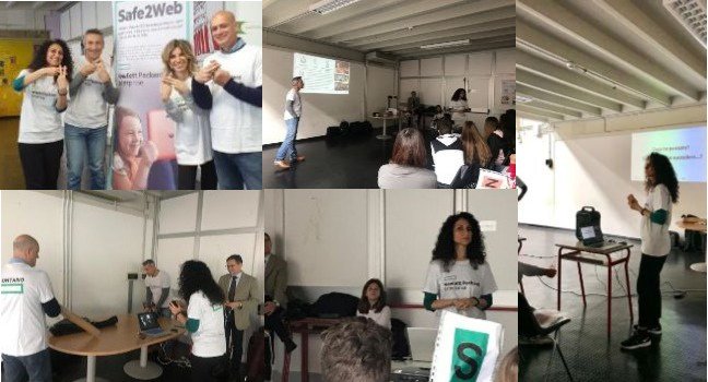 RRgadm's tweet image. #Safe2Web. Oggi I volontari di #hpe_it  sede di Roma hanno parlato di #cybersecurity #sexting con i ragazzi della scuola media Ottorino Respighi di Roma I volontari di  HPE #nevergiveup fiero di essere in questo team grazie @annamar76965075 levato Anna Maria  @enrico_martines
