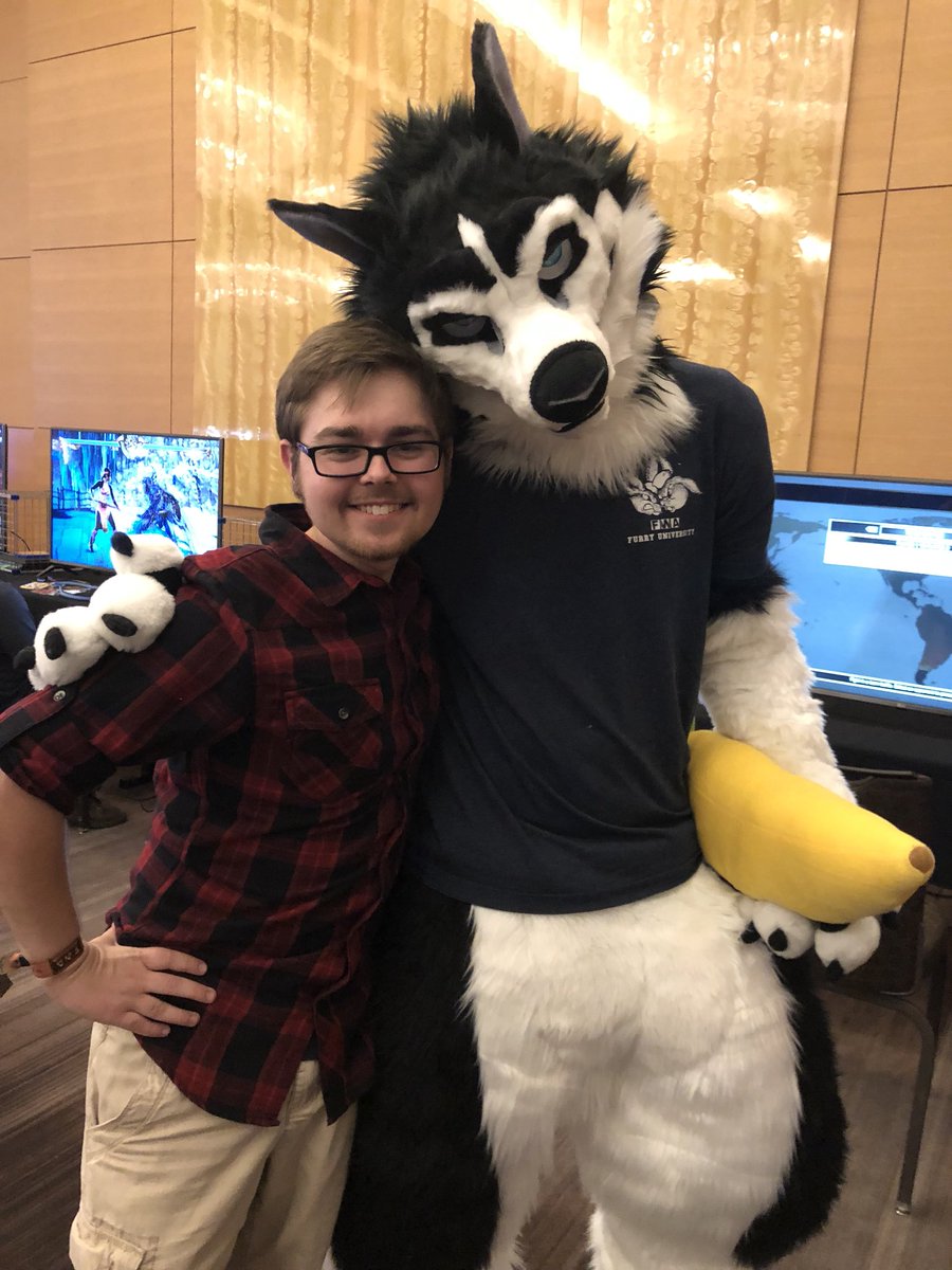 Samuel_the_Wolf's tweet photo. Another Awesome batch of suiters I’ve met. I didn’t get the twitter for the purple staff wielding wolf, the cocker spaniel or the Husky. My bad lol https://t.co/8lQFoIgcYh