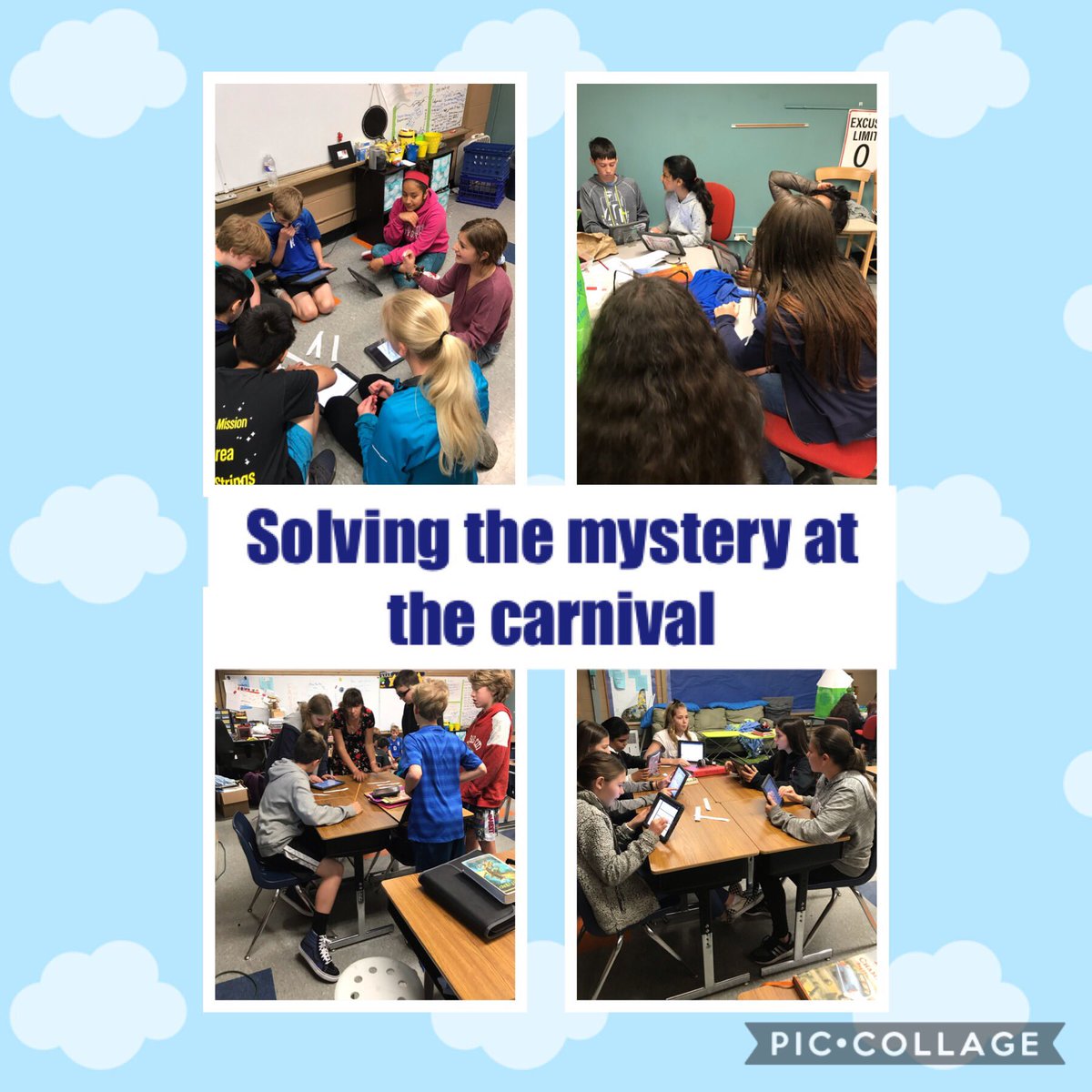When there’s 8 1/2 days left in your elementary career you have lots to talk about- at least today I’ve wrangled them into talking about inferences!  <a href="/Tomahawk_prin/">Tomahawk Elementary</a>
