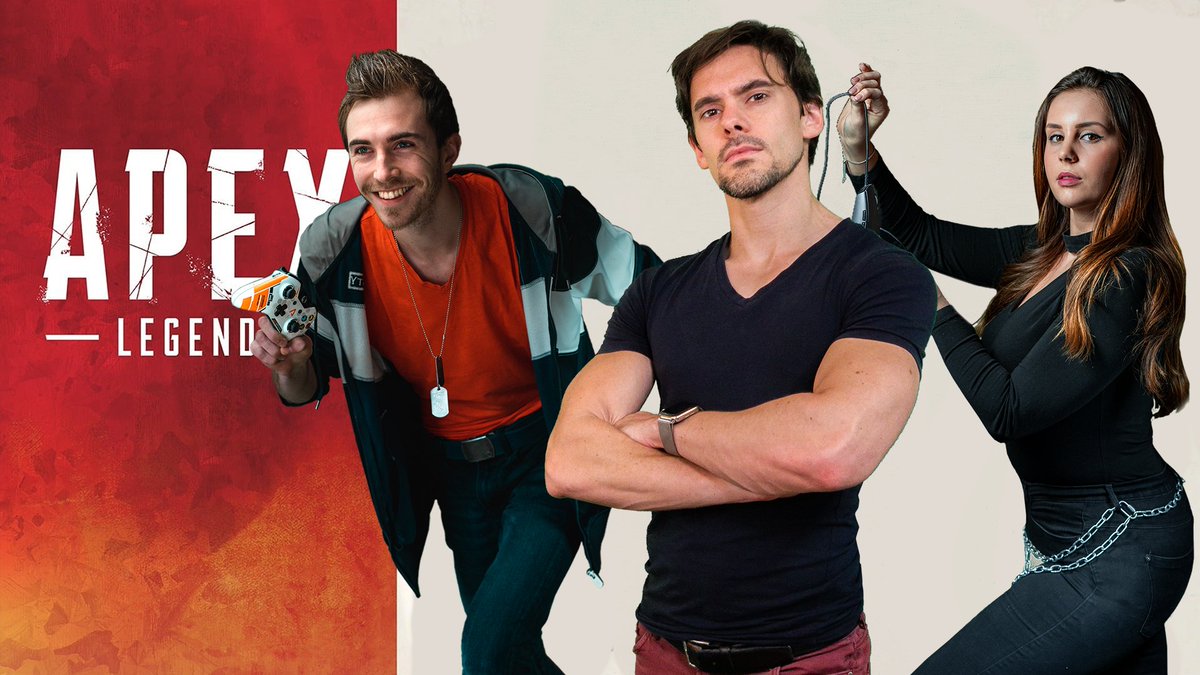 upstream_tv's tweet photo. You've demanded - we deliver! Join BlackWidow, Xiction and RaptoR for an epic reunion in #ApexLegends live at 5pm CEST / 8am PDT and grab your daily dose of uplifting #upstreamTV -- https://t.co/stVc2U5VRX! -- #twitch #streamer #respawn https://t.co/kQpACVThw6