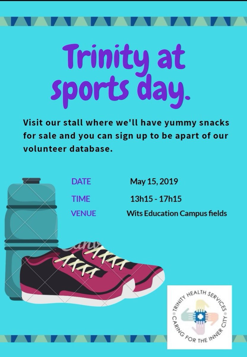 clinic_trinity's tweet photo. Look out for our stall at the annual health sciences sports day🎉. We'll be there to answer any questions you might have whilst you enjoy the delicious snacks that will be on sale.

See you there! https://t.co/kSce3YOzAj