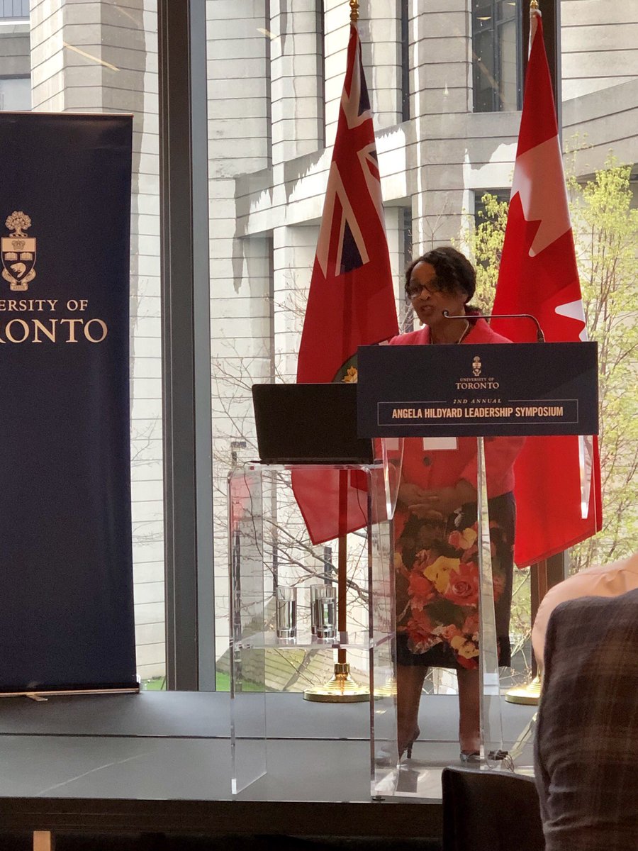 LuciaAnnaC's tweet image. Prof. Njoki Wane&amp;gt;&amp;gt;Diverse Leadership Pedagogies: ”As if it Matters” @UoT Angela Hildyard #Leadership Symposium