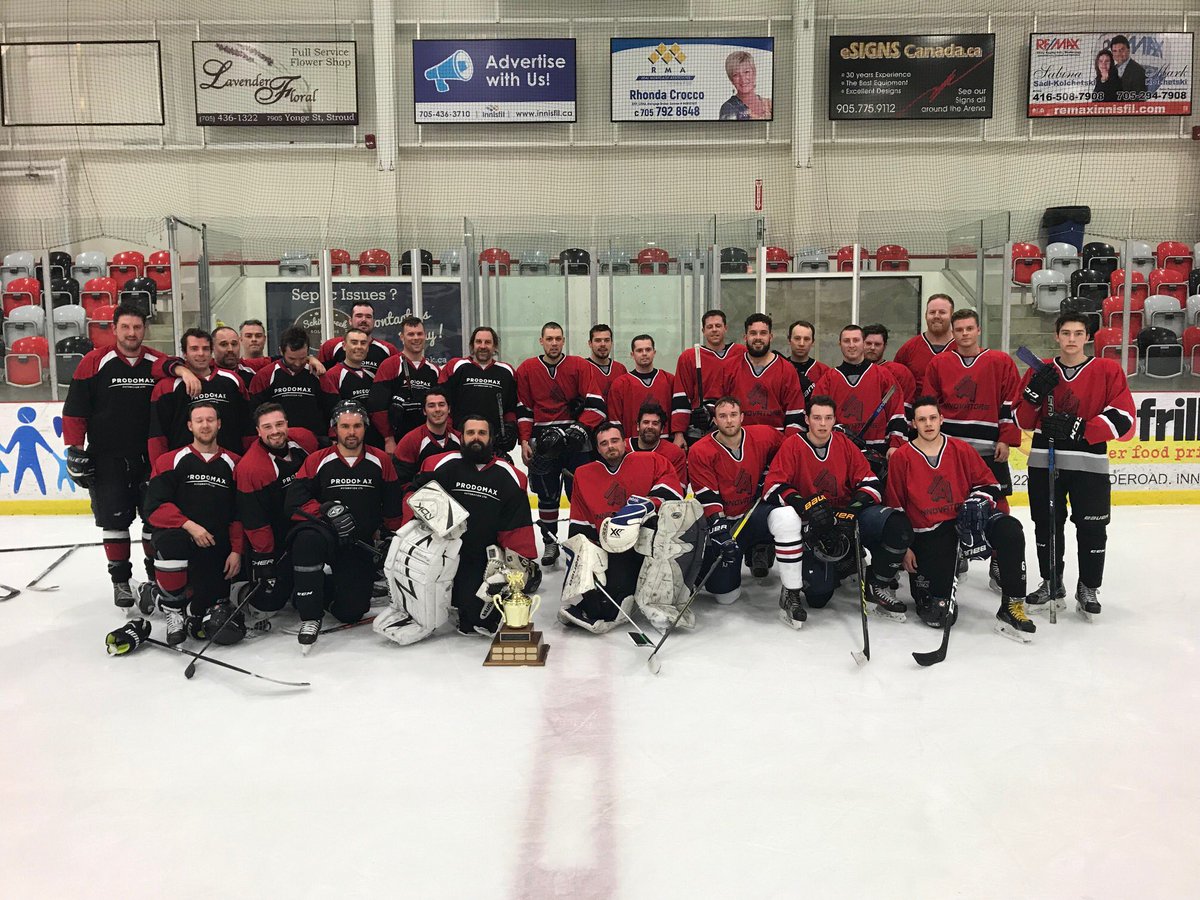Congratulations to the #Prodomax hockey team on winning the Championship game in their recent #charity tournament! Stay tuned for details on which charity will receive our #donation.
