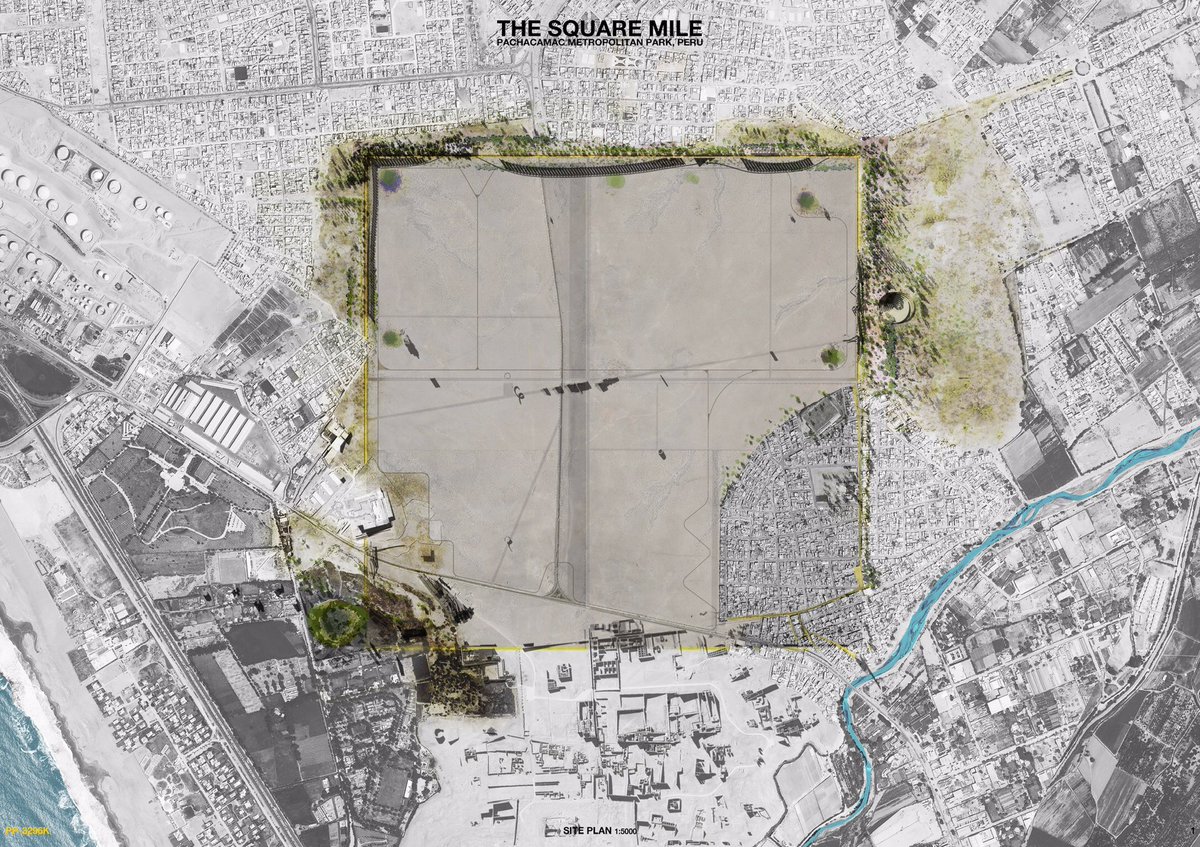 TEAM_730's tweet photo. "The Square Mile" de TEAM730 recibe Mención Honorífica en el Concurso Internacional para el Parque Metropolitano de Pachacamac, Perú. https://t.co/xbDYoAV1iP
