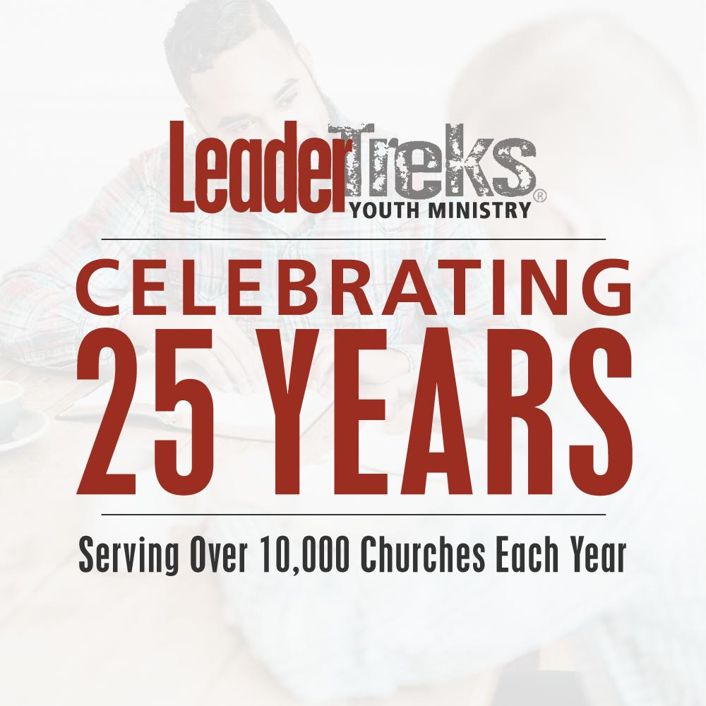 LeaderTreks's tweet photo. We're celebrating 25 years of serving churches. Thanks for letting us be your youth ministry partner! Learn more about who we are and what we believe. https://t.co/Ql3klu5LFf https://t.co/5DGJt0SkTc