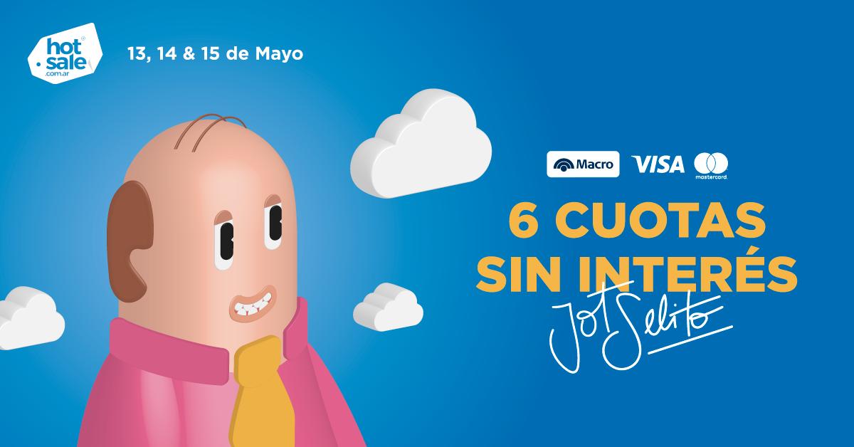 #HotSale2019 🔥 ¡Encontrá ya paquetes a los mejores destinos 🏖! Pagalos en 6 cuotas sin interés con tu tarjeta Visa o Mastercard del banco Macro 💳 👉 bit.ly/30amrXH