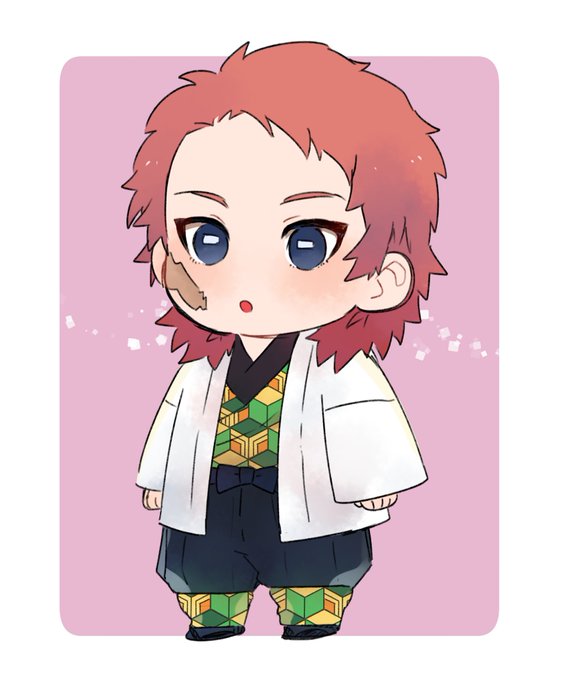 欣怡さんがTwitterに投稿した錆兎(鬼滅の刃)のイラスト。