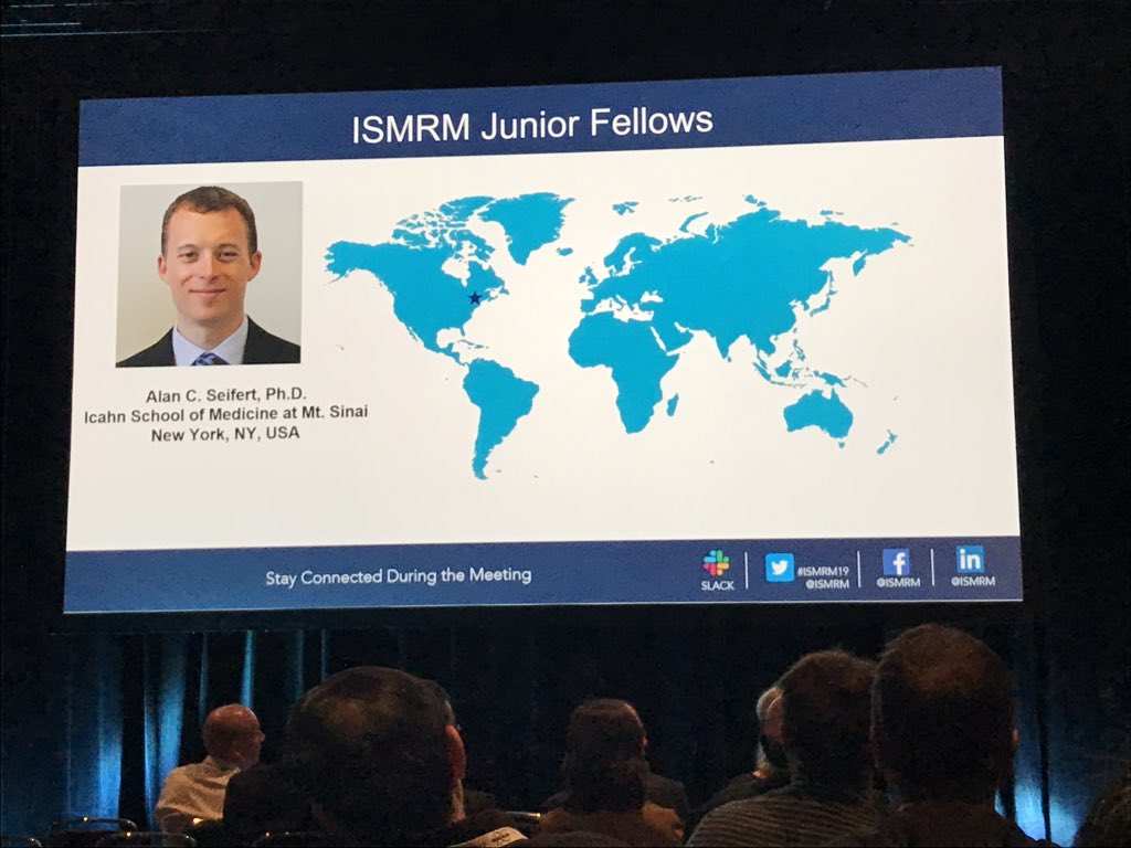 BMEIIsinai's tweet photo. Congratulations to Dr Alan Seifert, new @ISMRM #juniorfellow #ISMRM19 @JunqianXuLab @TMIInyc @IcahnMountSinai https://t.co/cVVUtxMyHy