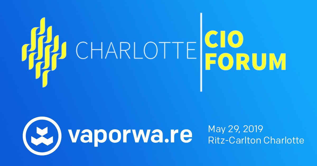 Join us on May 29 at the CIO Forum in Charlotte. Presenters are bringing their best practices and real-time insights to more than 100 #cios and #itleaders. Check out the agenda at bit.ly/cio-forum-clt. 
We're proud to be sponsoring this event -- see us at the Espresso Bar!