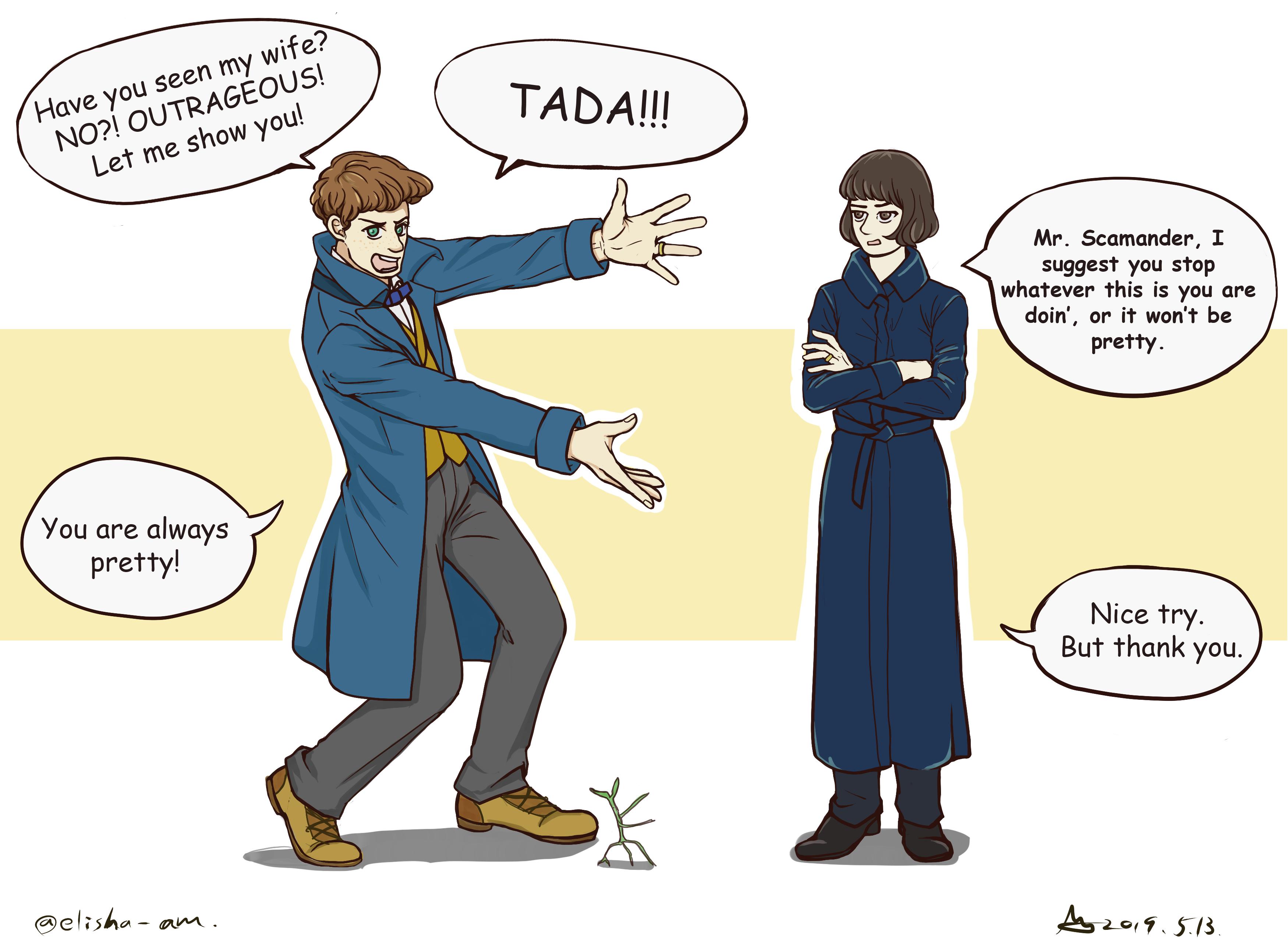 Elisha Tina Goldstein is still busy on Twitter "That Will Smith red