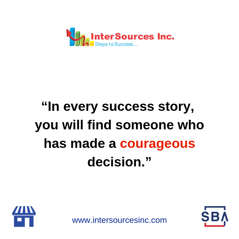 InterSources_'s tweet photo. #mondaymorning #mondaymotivation #mondayinspiration #mondaythoughts #mondaytips #mindfulmonday
“In every success story, you will find someone who has made a courageous decision.”
#diversityandinclusion #supplierdiversity #technology #HRC
A Career with #InterSources Inc. #Hiring https://t.co/V2DHMSpckO
