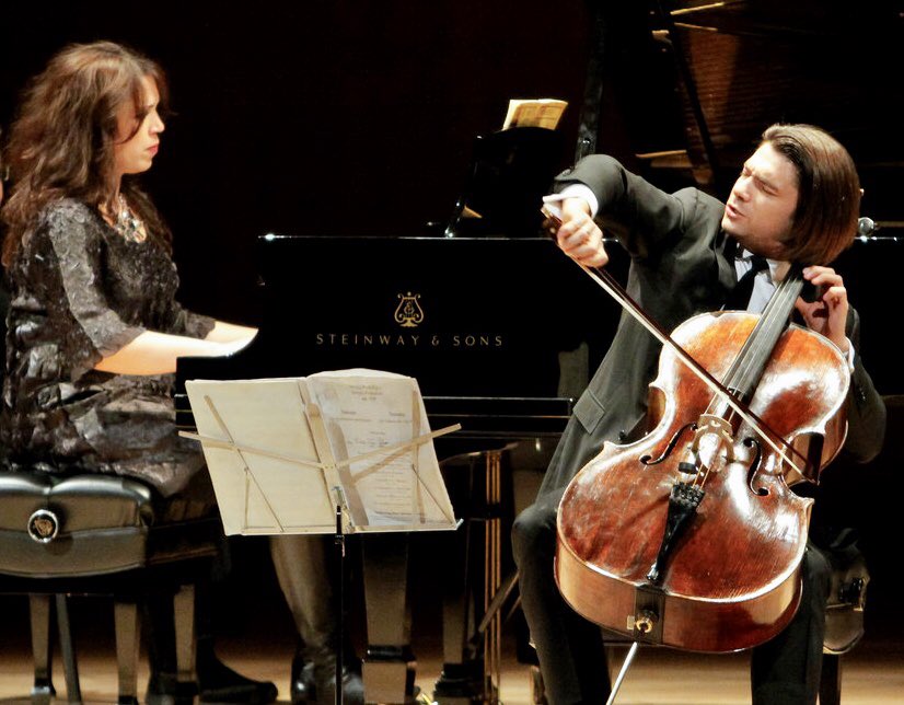GautierCapucon's tweet photo. I am very much looking forward to our 3 Spanish recitals with @monterogabriela starting tonight in @AuditorioOVD Oviedo 
Tomorrow in #FilarmónicaBilbao &amp; Wednesday in @TeatroPerezGal2 in Las Palmas https://t.co/gTG035l06D