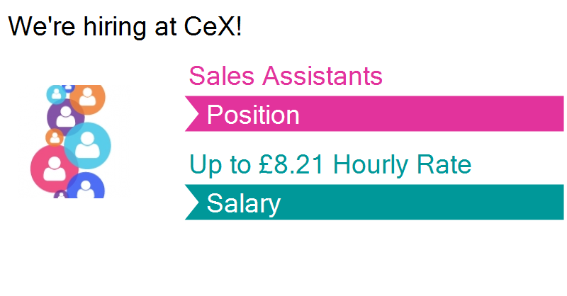 CeXCareers's tweet photo. New Job Opening at CeX in #Harrogate! #Jobs https://t.co/VvH2TsfaLd https://t.co/wYVhNim9H6