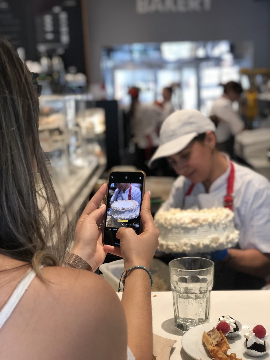 sociallyintuit's tweet photo. Our job is pretty sweet! 😉 Especially when it lands us behind the scenes at a #bakery! 🍰 https://t.co/ygfR55jNwL