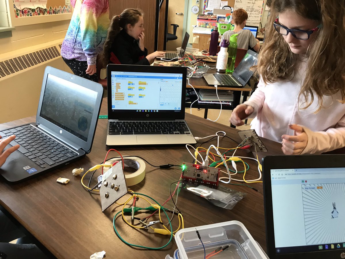 AVRCE Tech (@avrcet) on Twitter photo Students at Glooscap Elementary creating custom <a href="/makeymakey/">Makey Makey</a> controllers to go with their own <a href="/scratch/">Scratch Team</a> coded games! <a href="/AVRCE_NS/">Annapolis Valley Regional Centre for Education</a> Students at Glooscap Elementary creating custom <a href="/makeymakey/">Makey Makey</a> controllers to go with their own <a href="/scratch/">Scratch Team</a> coded games! <a href="/AVRCE_NS/">Annapolis Valley Regional Centre for Education</a>