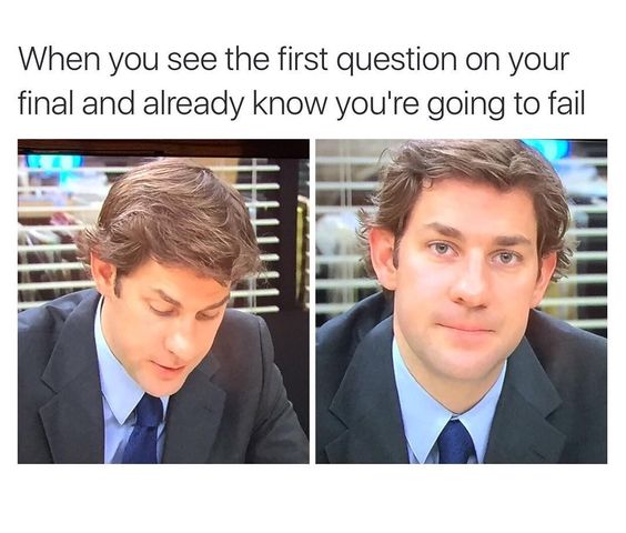 Happy Finals Week, Rams!